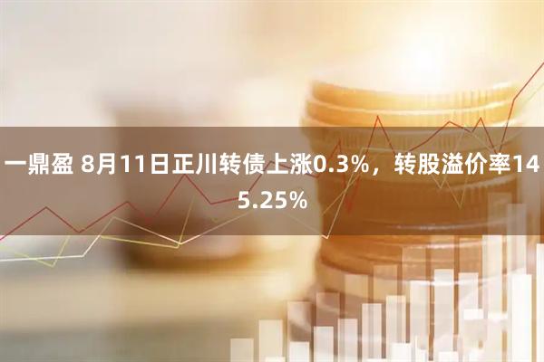 一鼎盈 8月11日正川转债上涨0.3%,转股溢价率145.25%